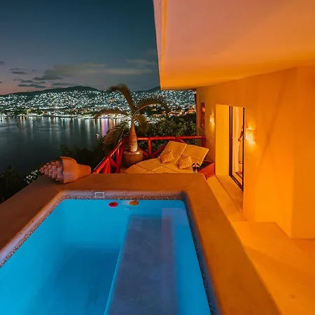 Tentaciones Hotel & Lounge Pool - Adults Only Zihuatanejo Exterior photo
